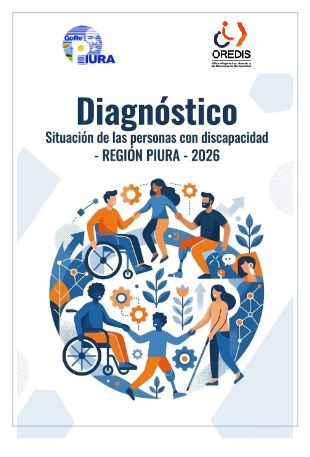 Portada del documento: Situación de las Personas con Discapacidad- Región Piura 2026