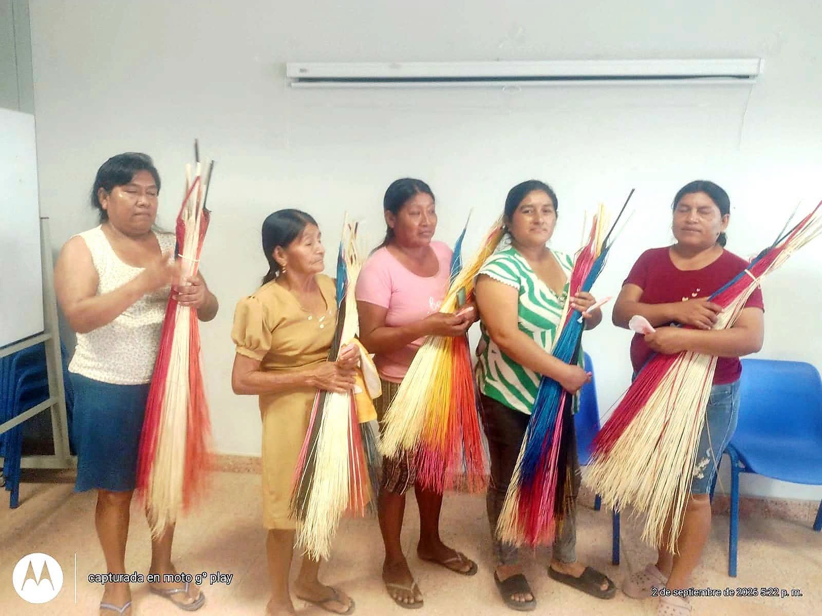 Inauguración de taller de paja toquilla para personas con discapacidad