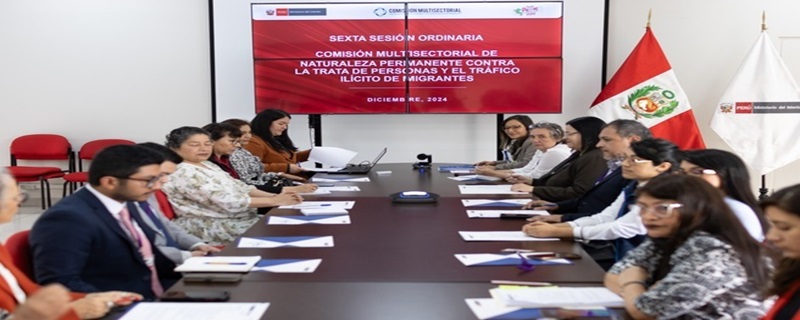 Mininter lidera reunión multisectorial contra la trata de personas y el tráfico ilícito de migrantes